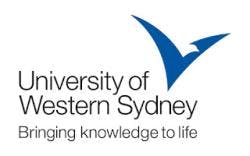 University of Western Sydney (UWS) XXXX Logo